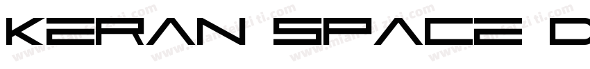 Keran Space DemoRegu字体转换